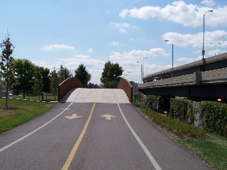 Bridge on the Chicago Lakefront Trail